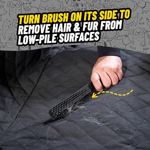 Chemical Guys Professional Rubber Pet Hair Removal Brush – Multi Surface Detailing&Pet Hair Removal Tool for Cars,Trucks,SUVs,RVs&Home – Removes Lint and Debris from Upholstery and Carpet,(Pack of 12) - size: (Pack of 12)