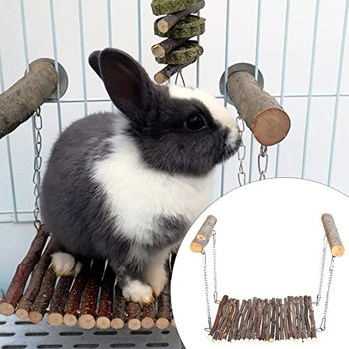 flexman Pet Summer Hammock, Small Animal Hanging Swing, Standing Resting Tools for Chinchillas, Squirrels, Rabbits, Honeybags, Guinea Pigs