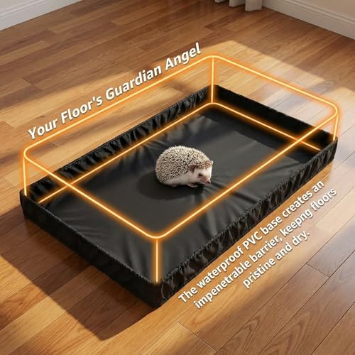 PJYuCien C&C Cage Bottom 24"x48", Easy to Install | Use as Top, Use as Bottom and Top Set, Protect Floor, Saves Time and Effort,for Guinea Pig and Other Small Animals - size: 24" X 48"