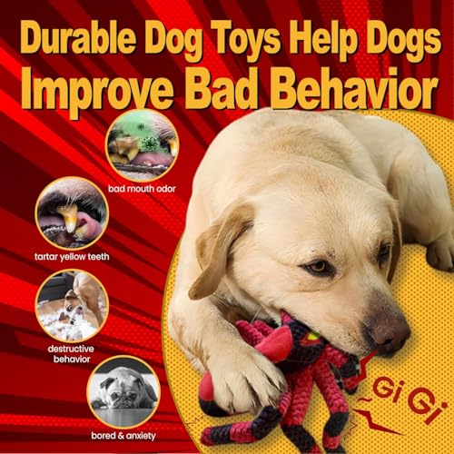 LEGEND SANDY Squeaky Dog Toys- Plush Dog Toys with Soft Fabric for Small, Medium, and Large Dogs Daily Companionship, Training Reward Gift | Plush Dog Toys with Soft Fabric for Small, Medium, and Large Dogs Daily Companionship, Training Reward Gift - colo