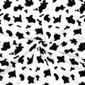 Barcelonetta | Fleece Fabric | Blanket Fabric | 36"X60" | Polar Fleece | Soft, Plush, Anti-Pill | Poncho, Pillow Cover, PJ Pants, Cushion, Liners, Eye Mask (Cow B&W, 1 Yard) - color: Cow B&w, size: 1 Yard
