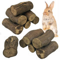 PINVNBY 12 PCS Rabbit Chew Toys Natural Grape Wood Bunny Chew Sticks for Teeth Grinding Guinea Pig Molar Treats Snack for Chinchilla Hamster Gerbil and Other Small Animals