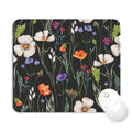 Mouse Pad with Stitched Edge, Multiple Patterns Computer Mouse Pads with Non-Slip Rubber Base, Washable Cloth Mousepad, for Gaming, Laptop, PC (Wildflower Night) - color: 29Wildflower Night
