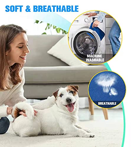 Kkiimatt Pet Dog Grooming Hammock Harness, Dog Nail Hammock, Hanging Harness Nail Trimming,Grooming Sling Holder Helper for Clipping/Cutting,Hanger Restraint Bag with Nail Trimmer. - color: Blue, size: L/Under 56 lb