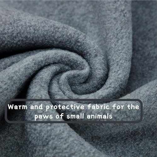 Ferret Bed Cave and Hideouts Comfortable，Ferret Hideaway Bed Accessories for Cage Ferret Beds and Hideouts Safe & Cozy for All Ages Ferrets(Grey) (Grey) - color: Grey