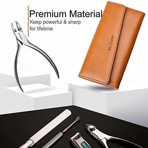 4 Pcs Manicure Set, Pedicure Sets, Nail Clipper Stainless Steel Professional Nail Cutter with Travel Case - color: 4count