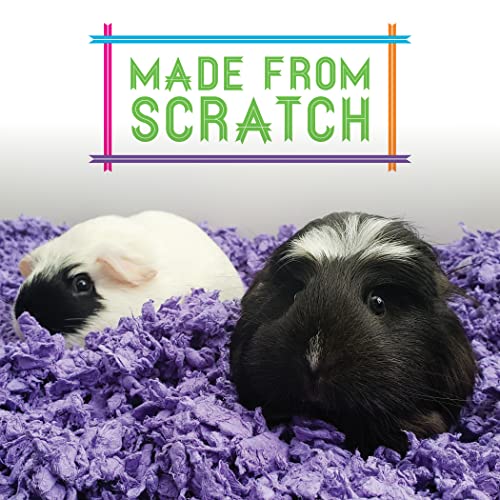 carefresh 99% Dust-Free Playful Purple Natural Paper Small Pet Bedding with Odor Control, 50 L - color: purple, size: 50 L