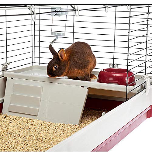 Ferplast Krolik XXL Rabbit Cage w/Wire Extension | Rabbit Cage Includes All Accessories & Measures 63.8L x 23.62W x 19.68H Inches | 1-Year Warranty - style: XXL Rabbit Cage