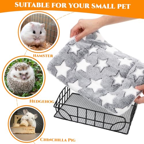 Metal Rat Cage Hanging Platform with Mat, Chew Proof | Rat Hammock Basket Squirrel Cage Bed Platform Accessories, Small Animal Habitat for Hamster, Hedgehog, Chinchilla Pig, Black
