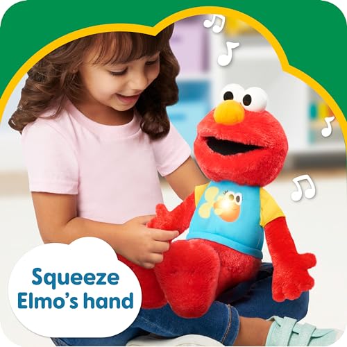Sesame Street Just Play 13-inch Sing-Along Plush Elmo Stuffed Animal