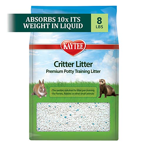 Kaytee Premium Potty Training Critter Litter for Pet Ferrets, Rabbits & Other Small Animals, 8 lb - size: 8 lb