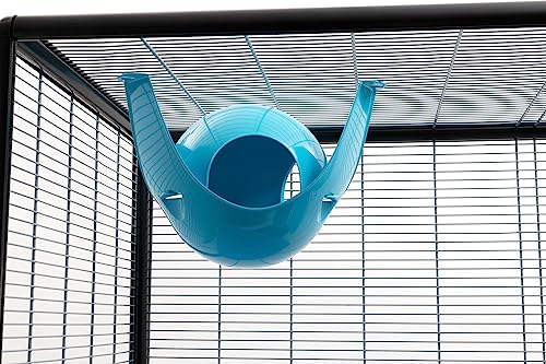 Lixit Igloos and Hideaways for Guinea Pigs, Rats, Mice, Hamsters, Gerbils and Other Small Animals (Blue, Large Space Pod) - color: Blue, size: Large Sapce Pod