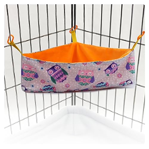 Sugar Glider Toy Box - Hanging Hammock for Cage, Accessories, Small Animal Dig Box