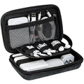 JETech Travel Accessories Organizer Case, Portable Electronic Pouch Gadget Bag for MacBook Power Adapter Chargers, Cables, Power Bank, Mouse, Stylus Pen, Earphone, SD Card, USB Flash Drive
