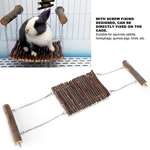 flexman Pet Summer Hammock, Small Animal Hanging Swing, Standing Resting Tools for Chinchillas, Squirrels, Rabbits, Honeybags, Guinea Pigs