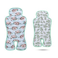 Gel Car Seat Cooler Pad,1 Pack Double Sides-Universal Baby Stroller Ice Cushion Cooler Mat,Summer Cooling Seat Liner,Multifunctional Suitable for Baby Dining Chair,Child Safety Seat(Sloth + Leaves) - color: Sloth + Leaves