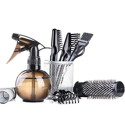 Yaomiao Hair Brush Cleaner Tool 2 Pack - 2-in-1 Dual Edge Hairbrush Cleaning Tool for Removing Hair, Dust & Lint from Brushes and Combs - Brush Cleaner for Home & Salon Use - color: Black