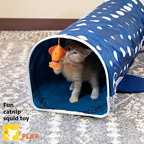 Kitty City Whale Shark Tunnel, Blue - color: Blue, size: Tunel