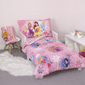 Disney Pretty Princess Toddler Bed, 4 Piece Set, Pink - color: Disney Pretty Princess