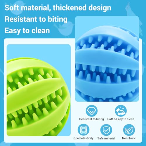 2 Pcs Parrot Feeder Chew Toy Balls, Bird Foraging Interactive Toys, Suitable for Small Animals and All Birds,Parakeet,Parrots,Lovebirds,Macaws,Hamsters,Guinea Pigs