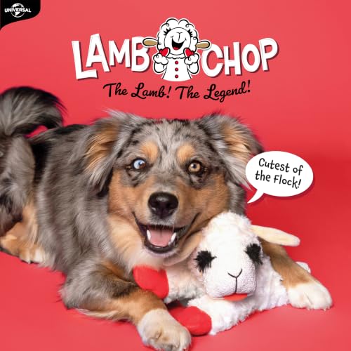 Multipet Lamb Chop Dog Plush Toy - Squeaky Toy for Small & Medium Dogs - Extra Soft Plush - Stuffed Animal for Cuddling & Playing (10", Cream, 5 Squeakers) - size: 10", style: Lambchop