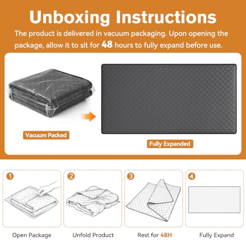 Extra Large Cage Liner for Rabbits, 78.15 X 39.37in Guinea Pig Cage Liners | Washable Bunny Carpet, Leakproof Anti-Slip Absorbent Pee Pads Bunny Mat, Reusable Rabbit Cage Mat for Small Animals - size: 1 Count (Pack of 1)