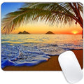 Pacific Sunrise at Lanikai Beach Mouse pad Customized Mousepad Non-Slip Rubber Base Mouse Pads for Computers Laptop Office Desk Accessories Mouse pad, - color: Pacific Sunrise at Lanikai Beach