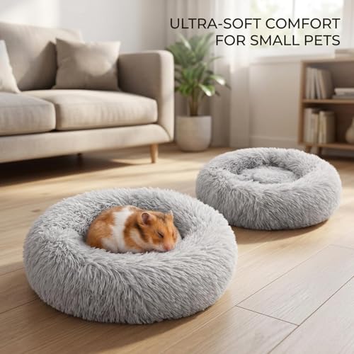 2-Pack Guinea Pig Bed, Small Animal Sleeping Pad, Soft and Cozy Habitat Accessory, Durable and Easy to Clean Design for Hamsters and Guinea Pigs