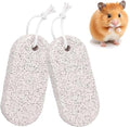 2 Pcs Dog Rocks, Hamster Chew Toys, Pet Teeth Grinding Stone, Small Animal Pet Lava Bites Chews Toy Teeth Grinding Block Mineral Calcium Stone for Hamsters Parrot Chinchillas Rabbits