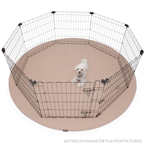 Paw Inspired Round Washable Pee Pads for Dogs, 72" Extra Large Size - size: 72" (1 pack)