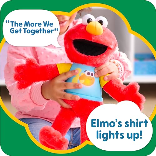 Sesame Street Just Play 13-inch Sing-Along Plush Elmo Stuffed Animal
