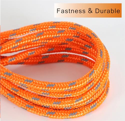 Reflective Cat Leash -15FT Cat Cable Out Escape Proof Walking Leads Yard Long Durable Safe Personalized Extender Leash Traning Play Outdoor for Puppies/Kittens/Rabbits/Small Animals - color: Orange, size: 15FT