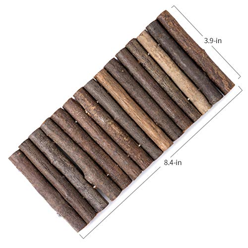 Niteangel Wooden Ladder Bridge, Hamster Mouse Rat Rodents Toy, Small Animal Chew Toy - size: 8.4'' x 3.9''