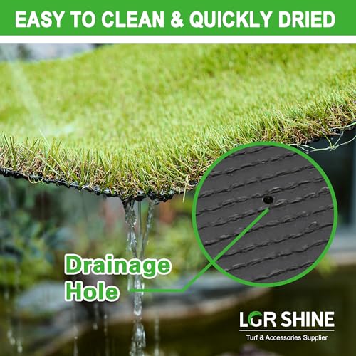 Artificial Grass Turf for Dogs 5 ft x 8 ft,1.38 inch Fake Grass Pee Pad for Potty Training,Extra Large Grass Rug for Indoor/Outdoor Patio,Dogs Wee Wee Pad,Turf Grass Mat for Pets. - size: 5 ft X 8 ft
