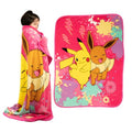 Pokemon Anime Pikachu and Eevee Kids Bedding Super Soft Micro Raschel Throw, 46 in x 60 in, (Official Licensed Product) by Franco - color: Pokemon Girl, size: 46 in x 60 in