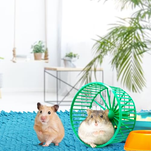 WRINGKIT 6 Pack Guinea Pig Mats, 16x24 Inch Guinea Pig Cage Liner, Reusable | Washable Fleece Bedding Training Pee Pads, Non-Slip Animal Sleeping Mat for Bunny, Rabbit, Hamster, Chinchilla, 6 Colors