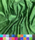 Barcelonetta | Minky Fabric | Plush, Super Soft, Cuddle | Solid Minky | by The Yard | 60" Wide | Baby Blanket, Change Station Cover, Pillow, Scarf, Beanie (Kelly Green, 1 Yard) - color: Kelly Green, size: 1 Yard