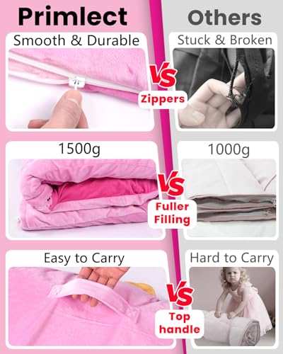 Kids Sleeping Bag, 3 in 1 Larger Plush Animal Toddler Nap Mat | Slumber Bag for Travel Sleepover Birthday Daycare Preschool Kindergarten, Boys Girls - color: Pink Dinosaur, size: 61"*27