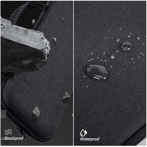CASEDAO Hard Keyboard Carrying Case Sleeve Cover for Logitech MX Keys S/MX Keys Advanced Keyboard, Travel Protective Storage Bag - size: Logitech MX Keys S/MX Keys