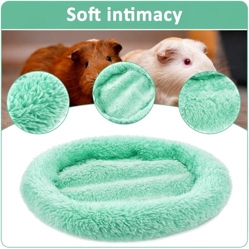 Small Hamster Beds with Plush, 5.51Inch Warm Guinea Pig Beds | Tiny Pet Hideout for Small Dwarf Rabbits Hedgehog Squirrel Ferret