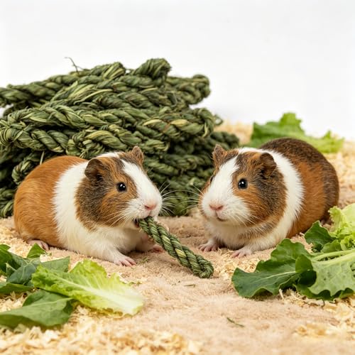 Rabbit Timothy Hay Toy for Bunny Small Animal Treats Natural Grass Stick Chew Toys Snacks Molar Teeth Grinding for Guinea Pigs Chinchillas Hamsters (12pcs)