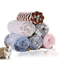 Grddaef Guinea Pig Fleece Blankets 6 Pieces Waterproof & Washable Small Animal Cage Liners Sleep Mat Bedding Pad for Hamster Chinchilla Rabbit Hedgehog (M-24 x 16 Inch) - size: M-24 x 16 Inch