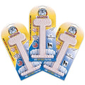 Bullibone Nylon Dog Chew Toy for Aggressive Chewers - Dental Hygiene Bone with Bacon Flavor, Durable Tough Chew Toys for Extra Large Dogs, Indestructible Dog Bone - 3 Pack - size: XL