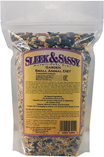 Garden Small Animal Food for Hamsters, Gerbils, Mice & Rats (2 lbs.) - size: 2 Pound (Pack of 1)
