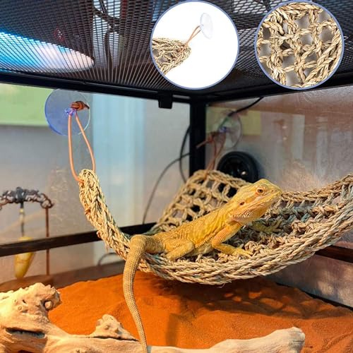 Reptile Plants for Bearded Dragon Tank Accessories, Terrarium Plant Artificial Decor for Snake Cage, Fake Plant for Leopard Gecko Habitat, Lizard Chameleon Ball Pythons (Group EN) - color: Group En