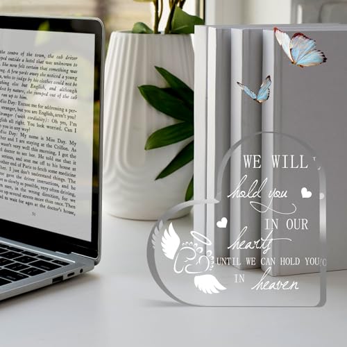 Miscarriage Gifts for Mom, Miscarriage Acrylic Keepsake for Loss Infant Baby, Pregnancy Loss Gifts, Loss of Baby Memorial Home Decorations, Sympathy Gifts for Parents - color: Miscarriage Gifts 003