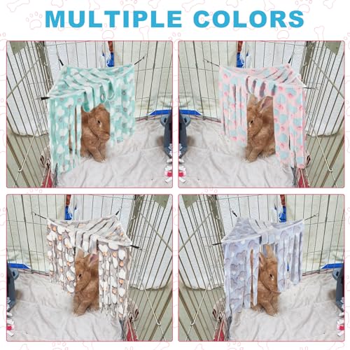 Huwena 4 Pcs Guinea Pig Hideout Fleece Hideaway Toys Cage Accessories Small Animals Corner Triangular Hammock Hamster Ferret Playing Sleeping Bed for Hedgehog Bunny Chinchillas (Heart) - style: Heart