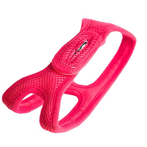 Velpro Mesh Pet Shoulder Harness Collar, 11"-12", Red - color: Red, size: Extra Small - 11"-12" Chest