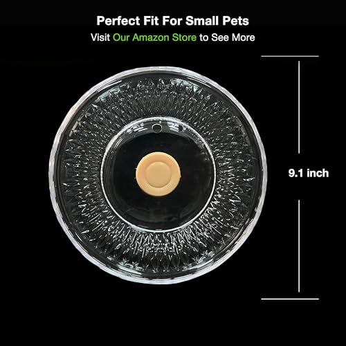 GuineaLoft™ Silent Hamster Wheel - 9.1 inch (23cm) for Hamsters, Mice, Gerbils & Small Animals - size: 9.1 inch