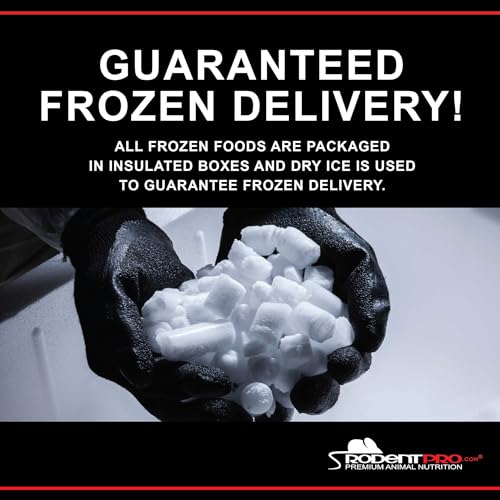 RodentPro Frozen Reptile Feeder Medium Rats (10 Count)